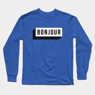 hello Long Sleeve T-Shirt